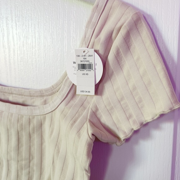 NWT OFFLINE By Aerie OG Groove Crop Tee Size XS - Picture 6 of 7